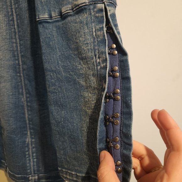 Free People Long Sleeve Thea Mini Dress NWOT - Picture 5 of 7